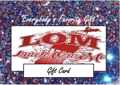 Lunch On Me Gift Card because special people deserve special rewards.