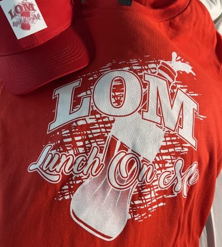 LOM Lunch On Me S, M, Lg, Xl, and 2X